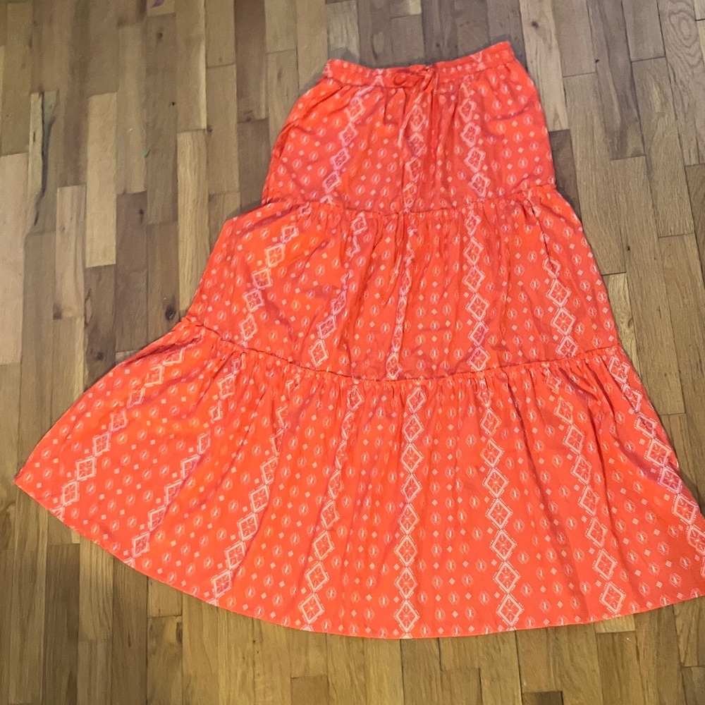 Boho/Western Midi Skirt